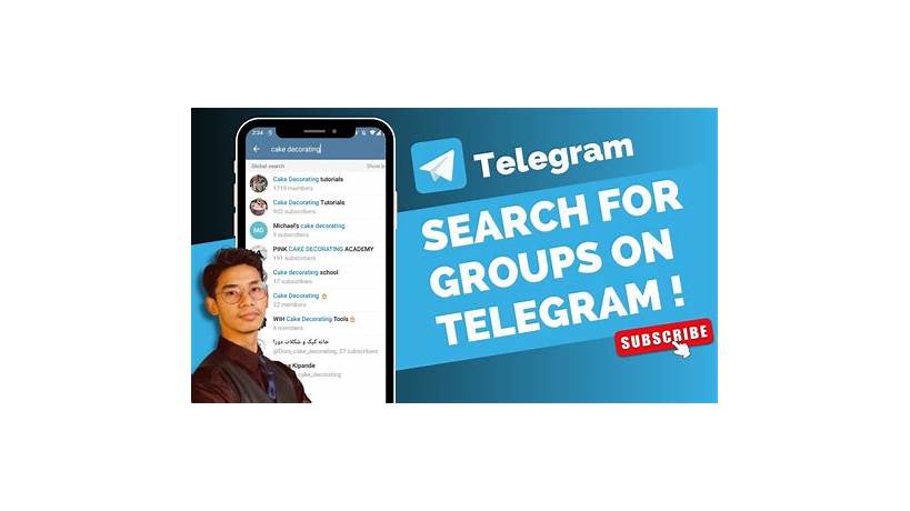 Can you search for groups on telegram