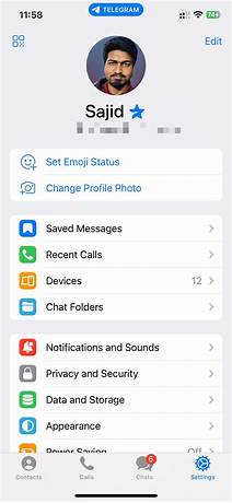 Can you see people's contacts on telegram