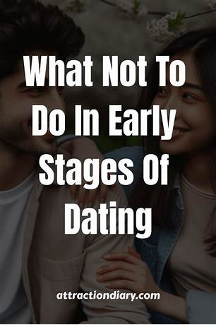 Anxiety in early stages of dating