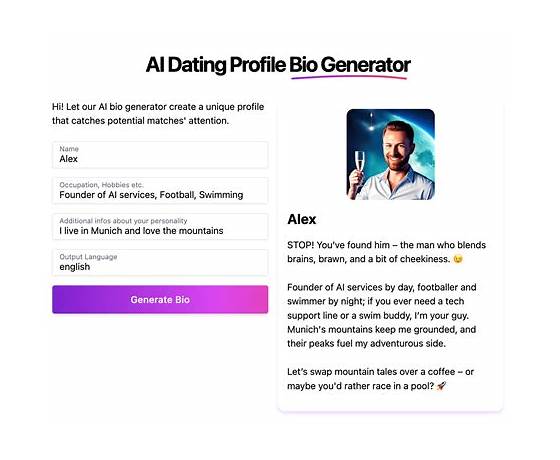 Bios for bumble male