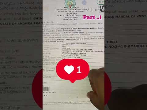 Birth certificate name correction online andhra pradesh