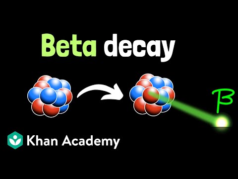 Beta decay - information