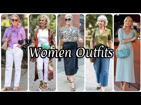 Casual outfit ideas for 40 year old woman
