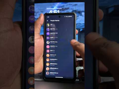 Can you see people's friends on telegram