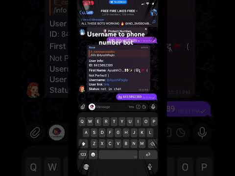 Can we get number from telegram id