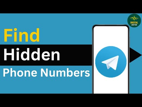 Can you see people's contacts on telegram