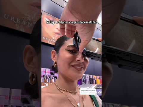 Can you get color matched at sephora