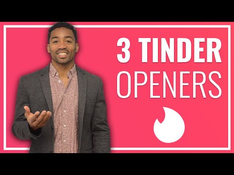 Best tinder openers reddit for guys