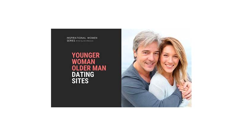 An older man dating a younger woman