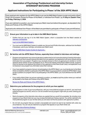 Appic match statistics 2023