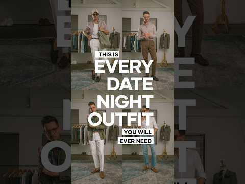 Casual date night clothes men