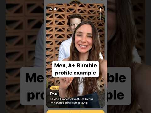 Bumble profile tips for guys