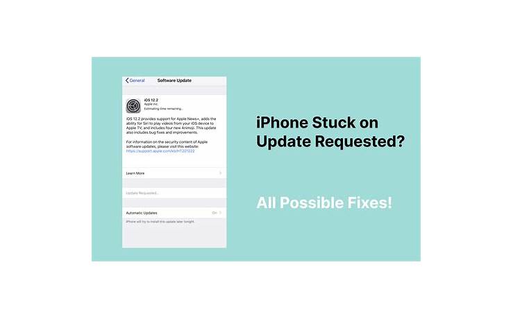 Apple iphone update requested