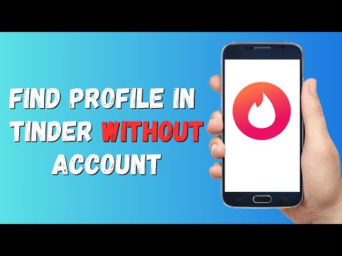 Can you find someone on tinder without an account